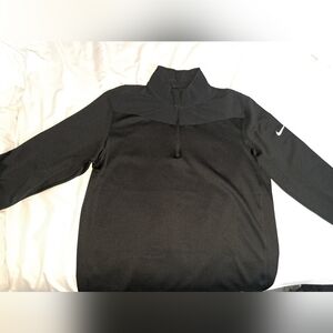 Nike Men's Black Quarter-Zip Pullover